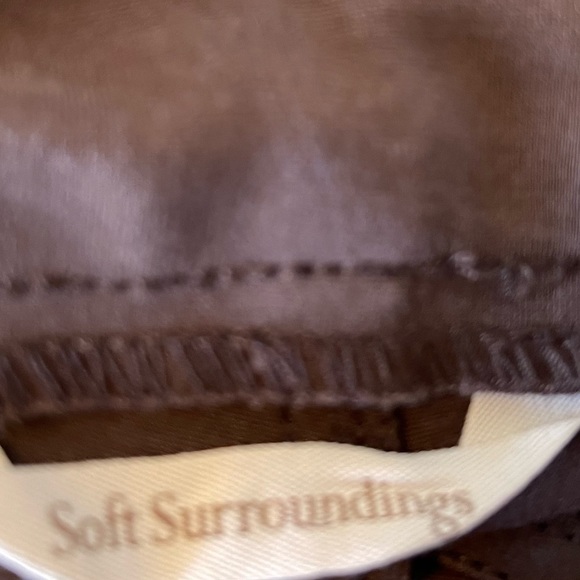 Soft Surroundings brown pants - Picture 9 of 11